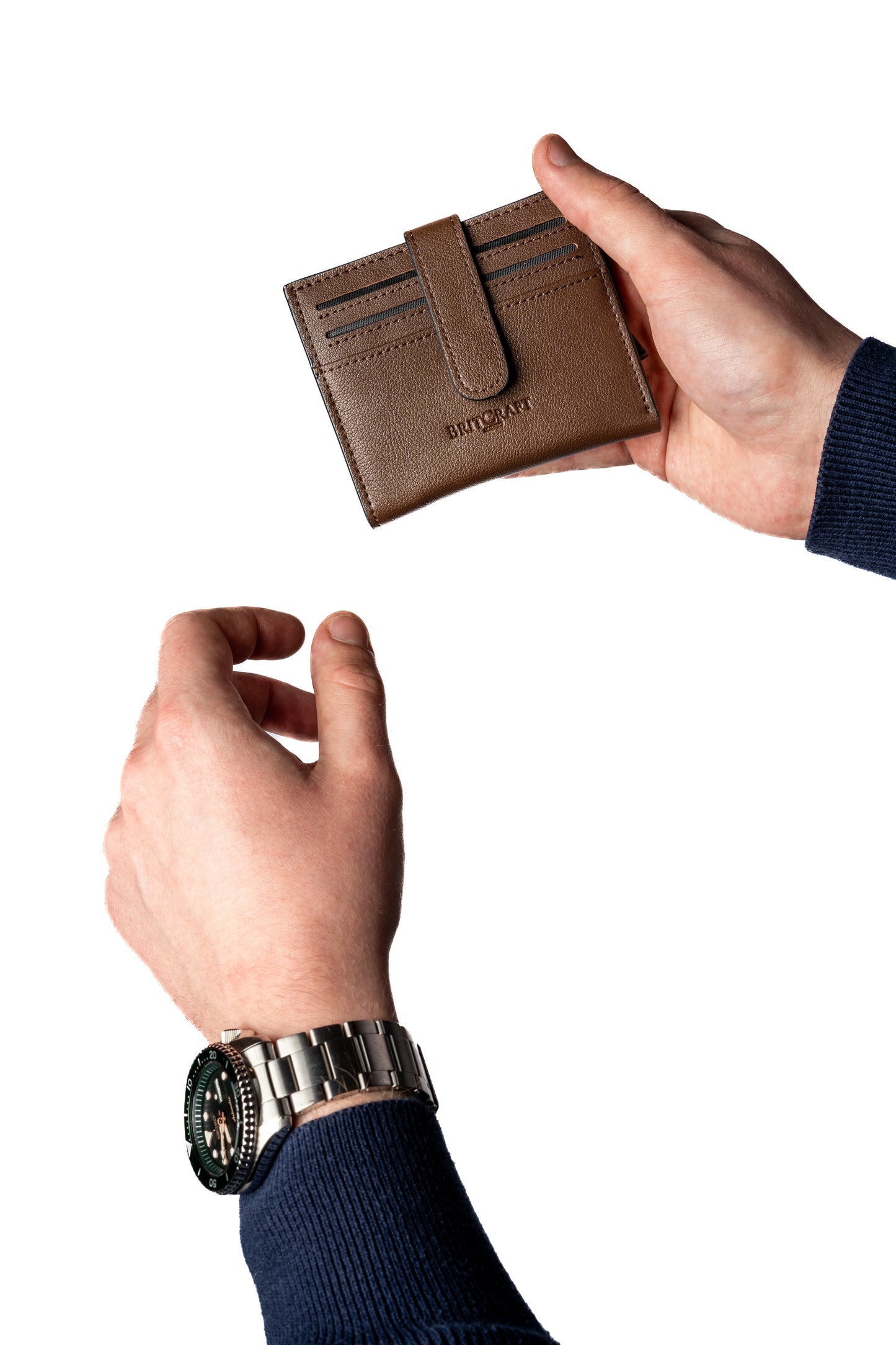 BritCraft Secure Leather Wallet