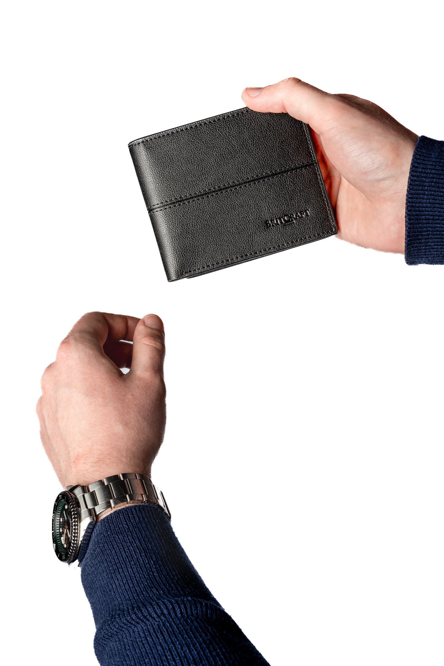 BritCraft Matte Black Essentials Wallet