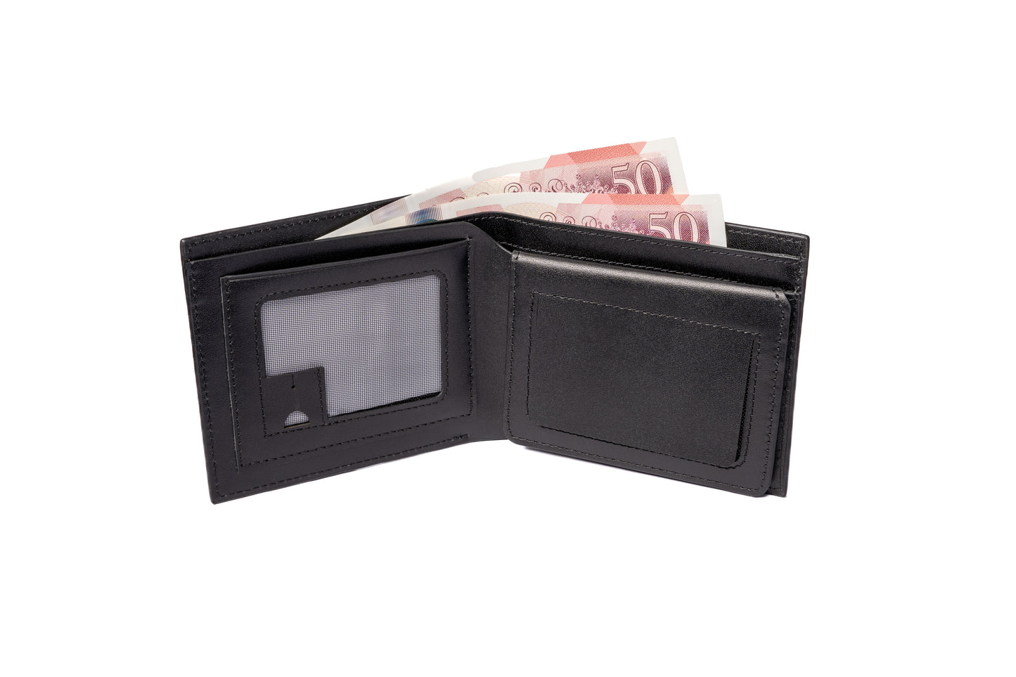 BritCraft Matte Black Vanguard - Leather Wallet