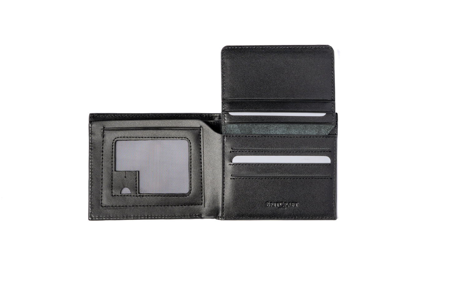 BritCraft Matte Black Vanguard - Leather Wallet