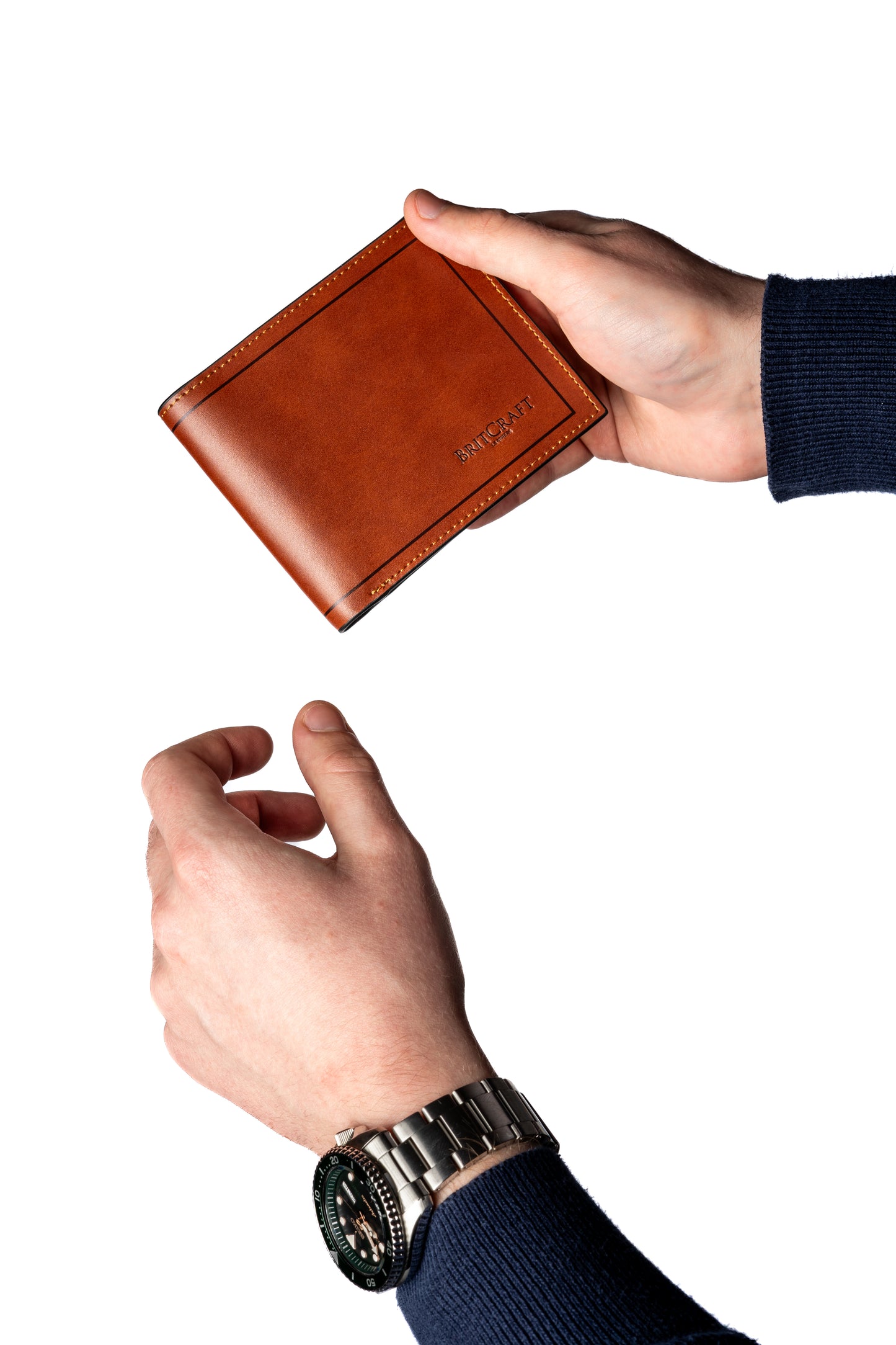 BritCraft Signature Bicolour Billfold Wallet
