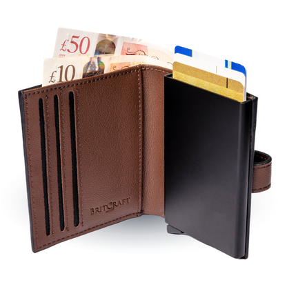 BritCraft Secure Leather Wallet