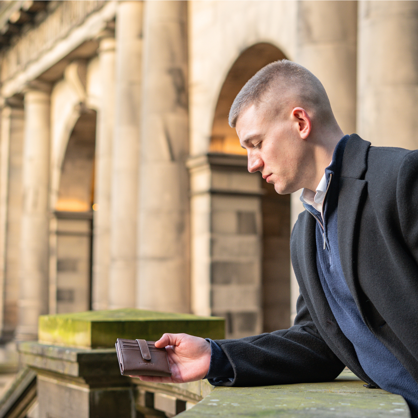 BritCraft Secure Leather Wallet