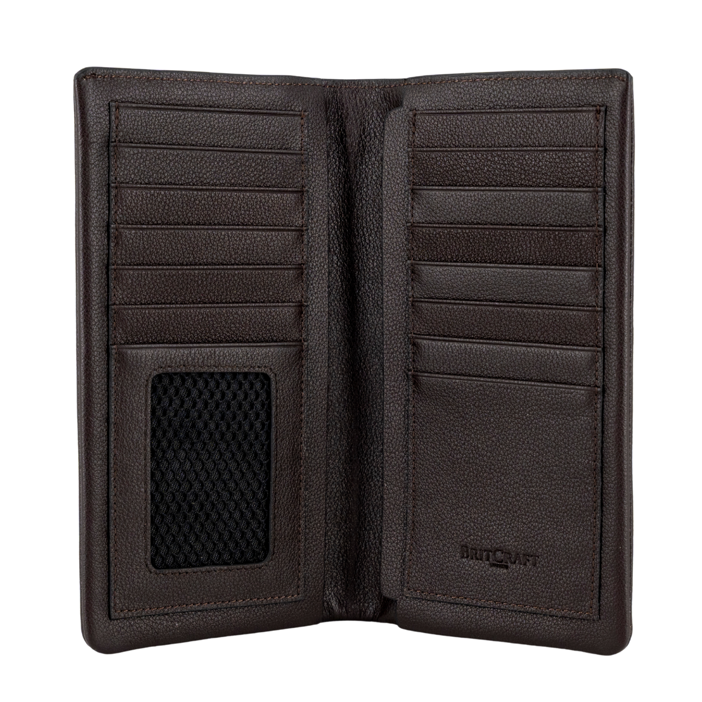 BritCraft Heritage Leather Travel Companion - Coffee