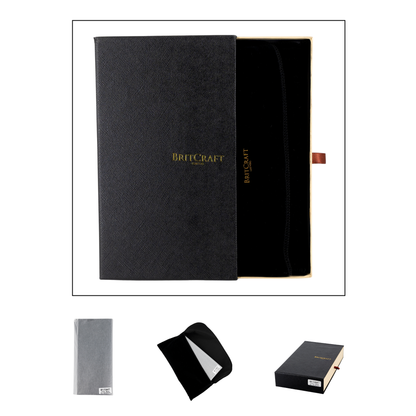 BritCraft Heritage Leather Travel Companion - Coffee