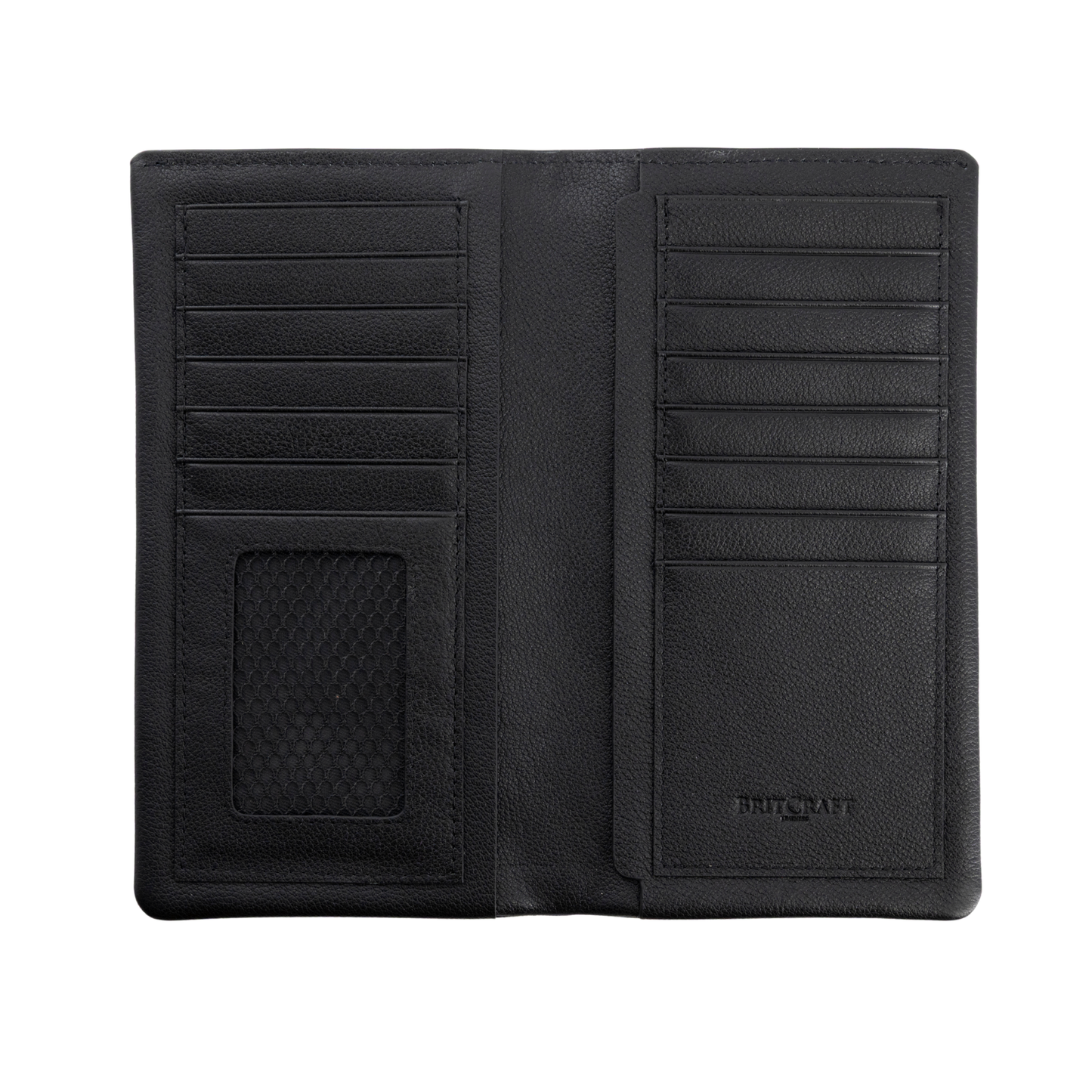 BritCraft Heritage Leather Travel Companion - Black